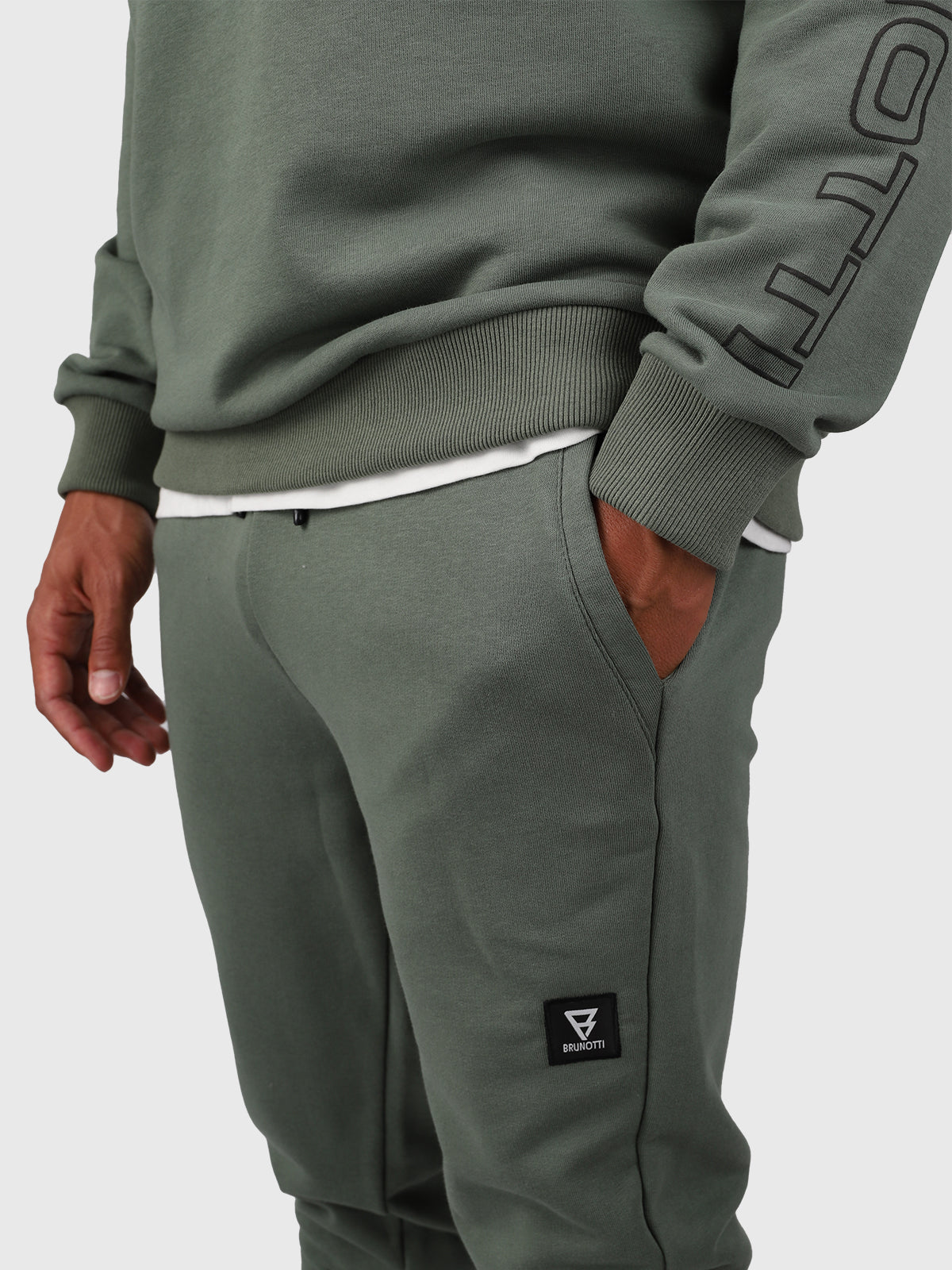Durbasker Men Sweatpants | Vintage Green