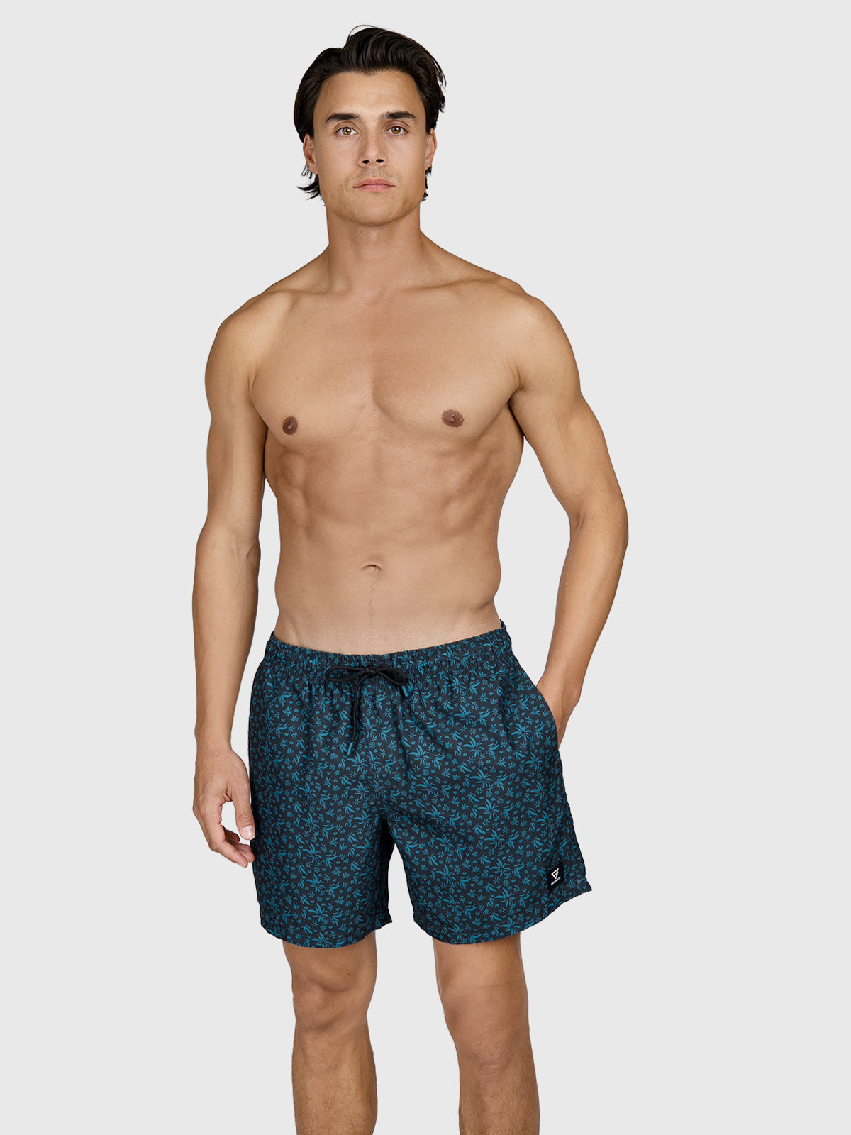 Cester-Mini Herren Swim Shorts | Pirate Black