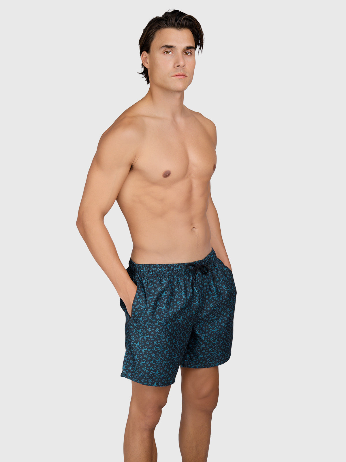 Cester-Mini Herren Swim Shorts | Pirate Black