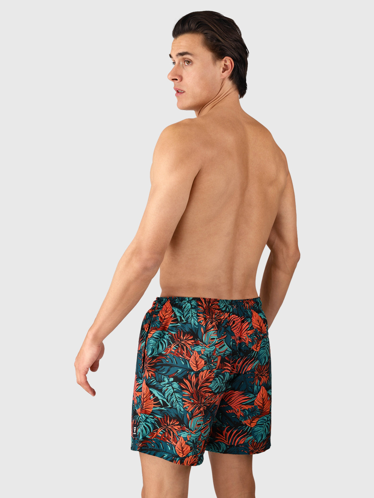 Cester-Leaves Herren Badeshorts | Fuel Green