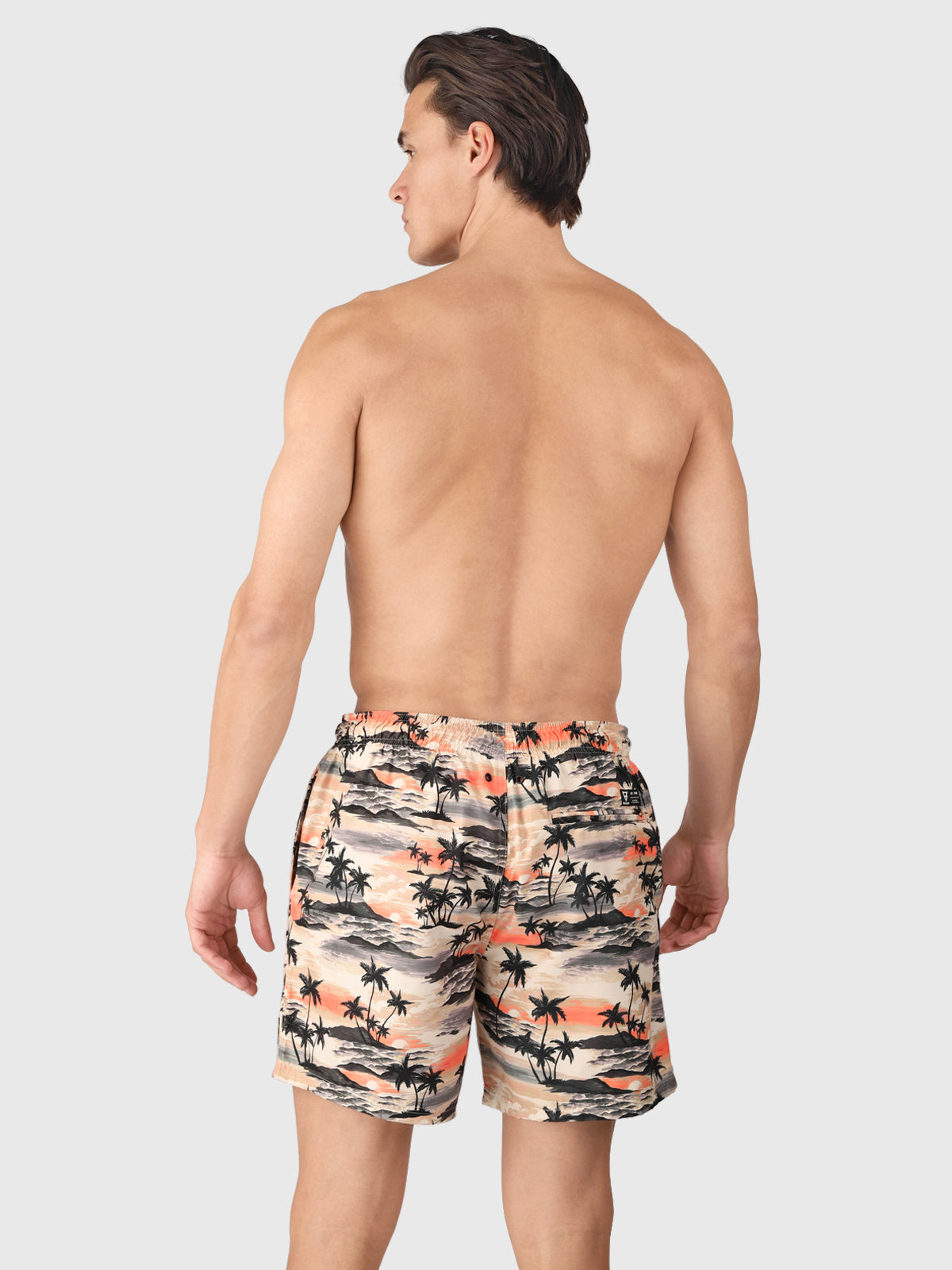 Cester-Sunset Men Swim Shorts | Ginger