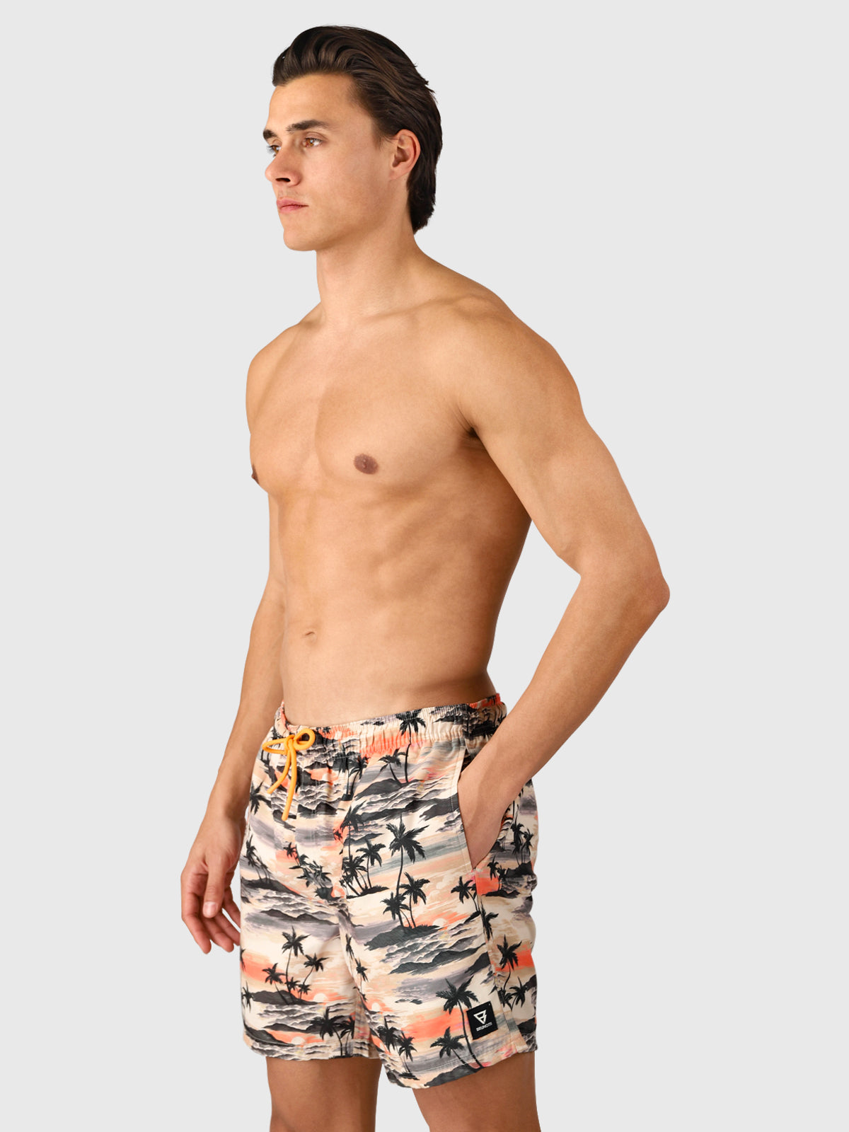 Cester-Sunset Men Swim Shorts | Ginger