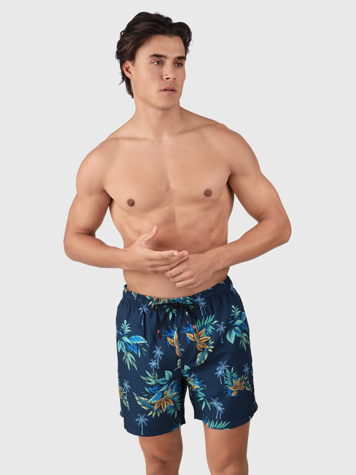 Cester-Tropicana Herren Badeshorts | Night Blue