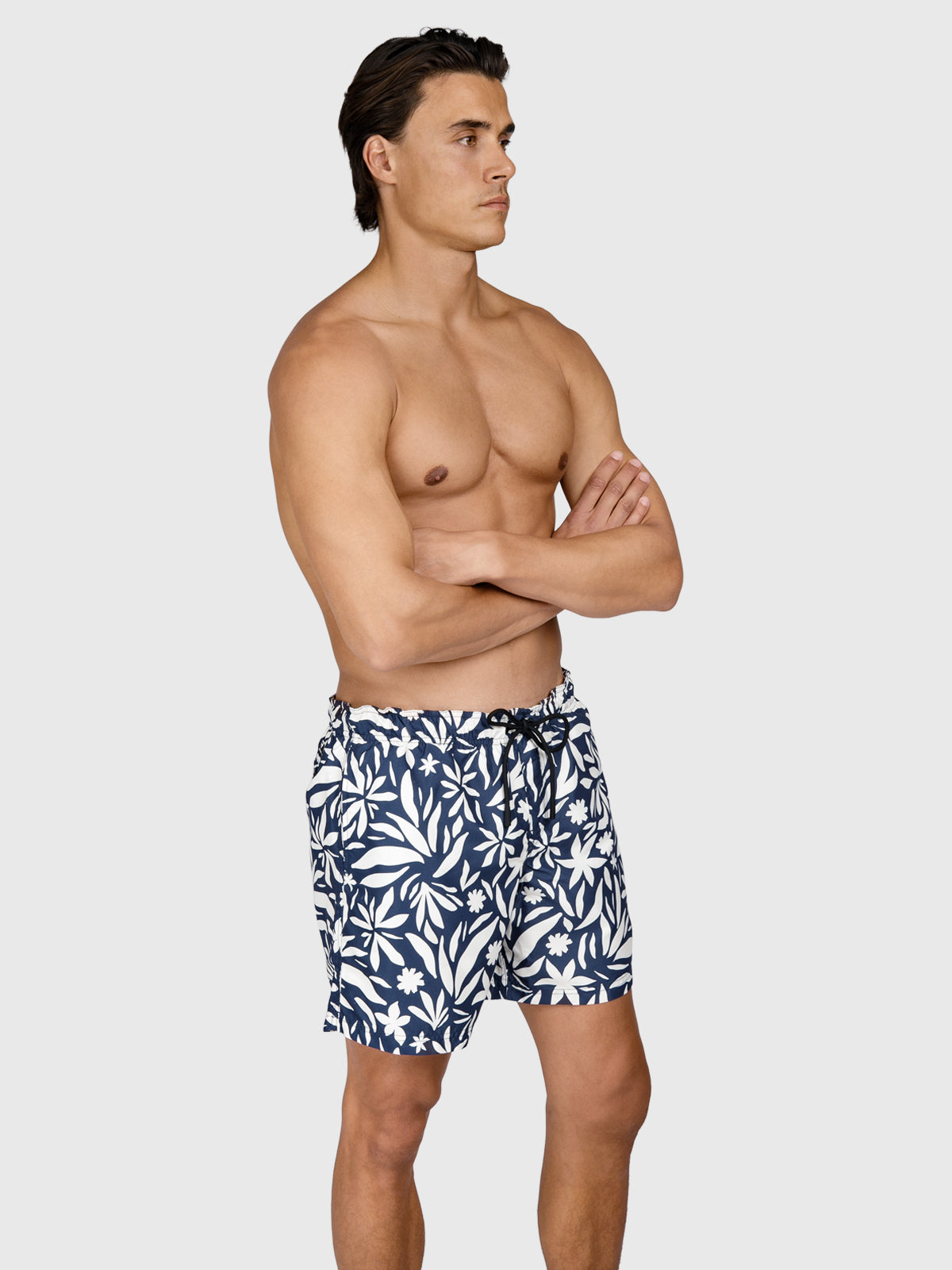 Cester-AO Men Swim Shorts | Indigo Blue