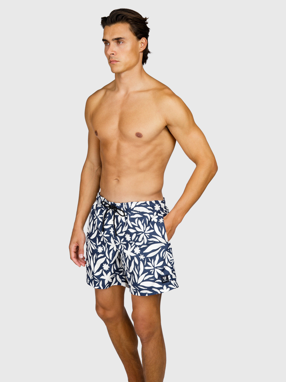 Cester-AO Men Swim Shorts | Indigo Blue