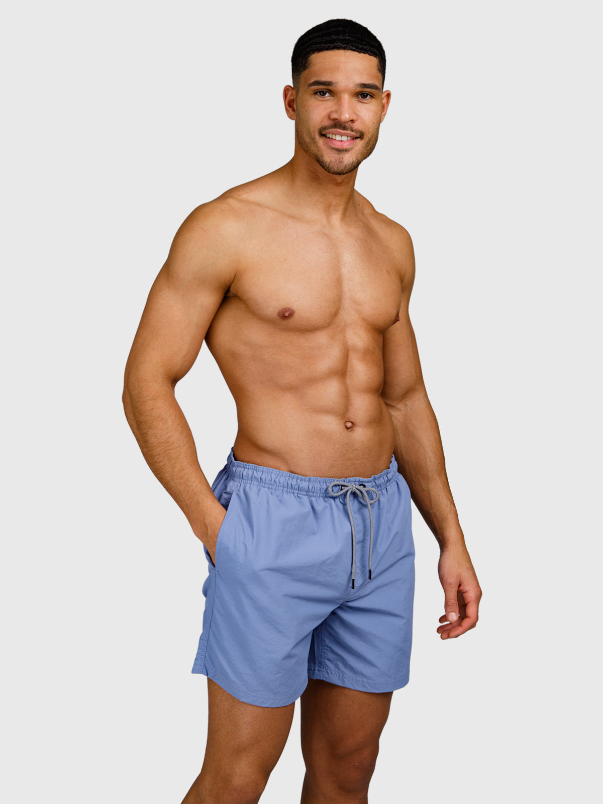 Hester Herren Swim Shorts | Grayblue