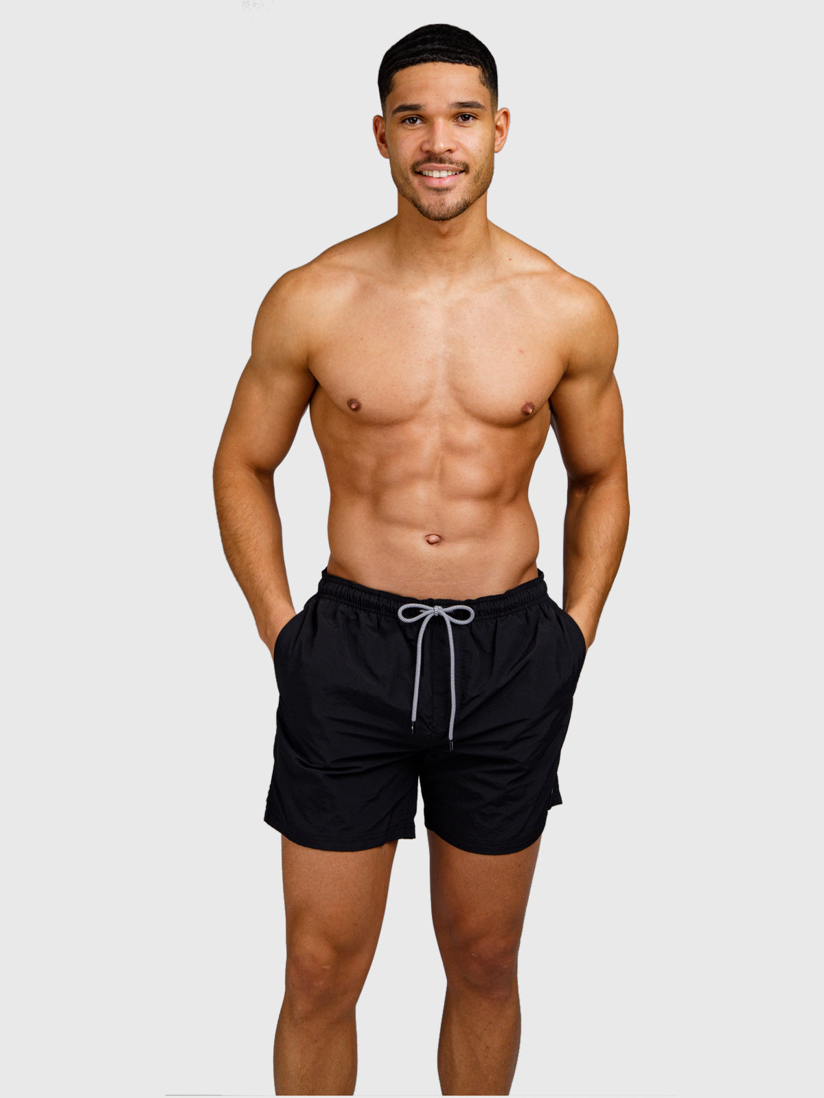Hester Herren Swim Shorts | Schwarz