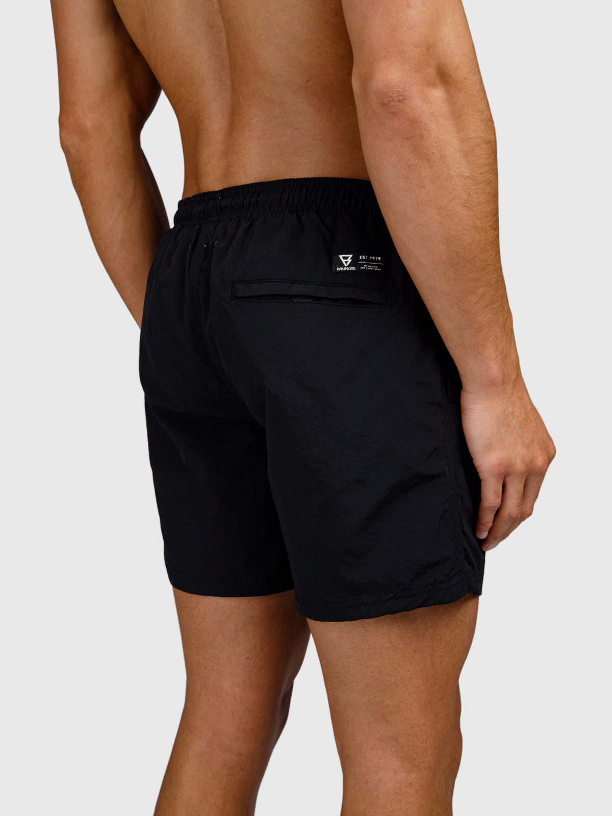 Hester Herren Swim Shorts | Schwarz