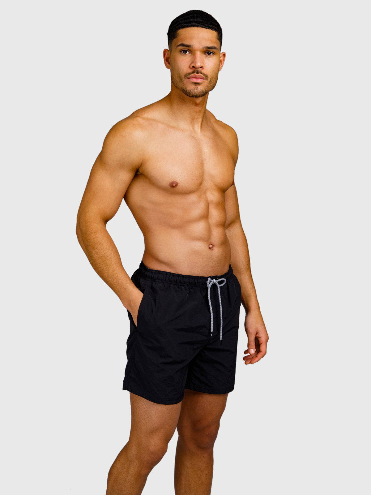 Hester Herren Swim Shorts | Schwarz