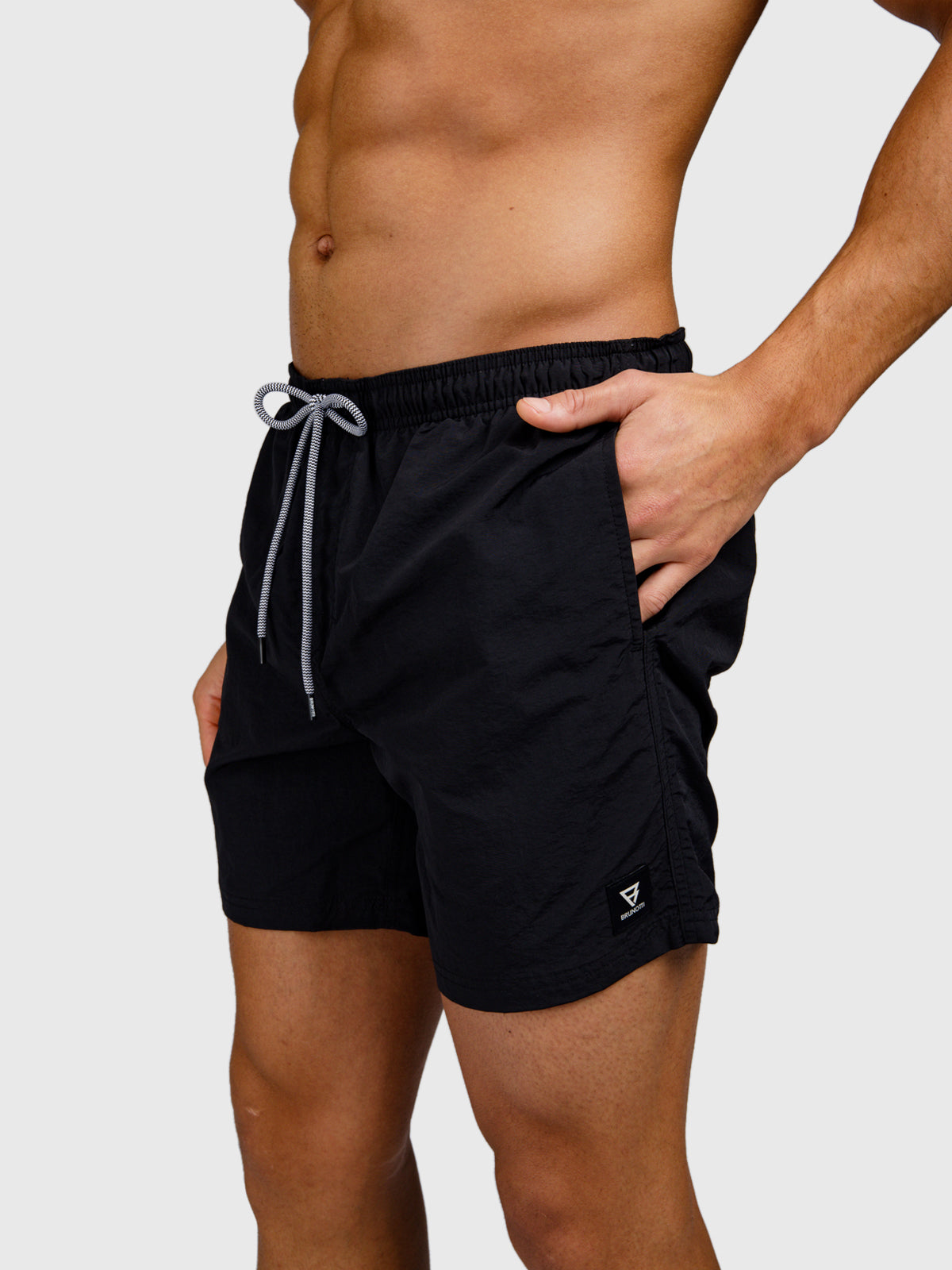 Hester Herren Swim Shorts | Schwarz