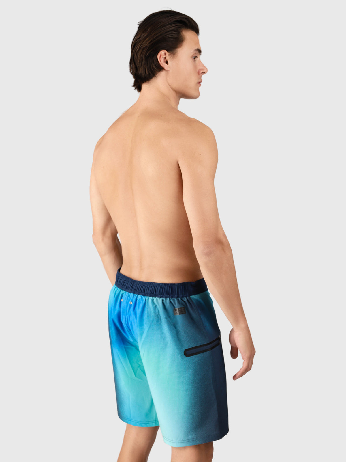 Dhion Men Swim Shorts | Neon Blue