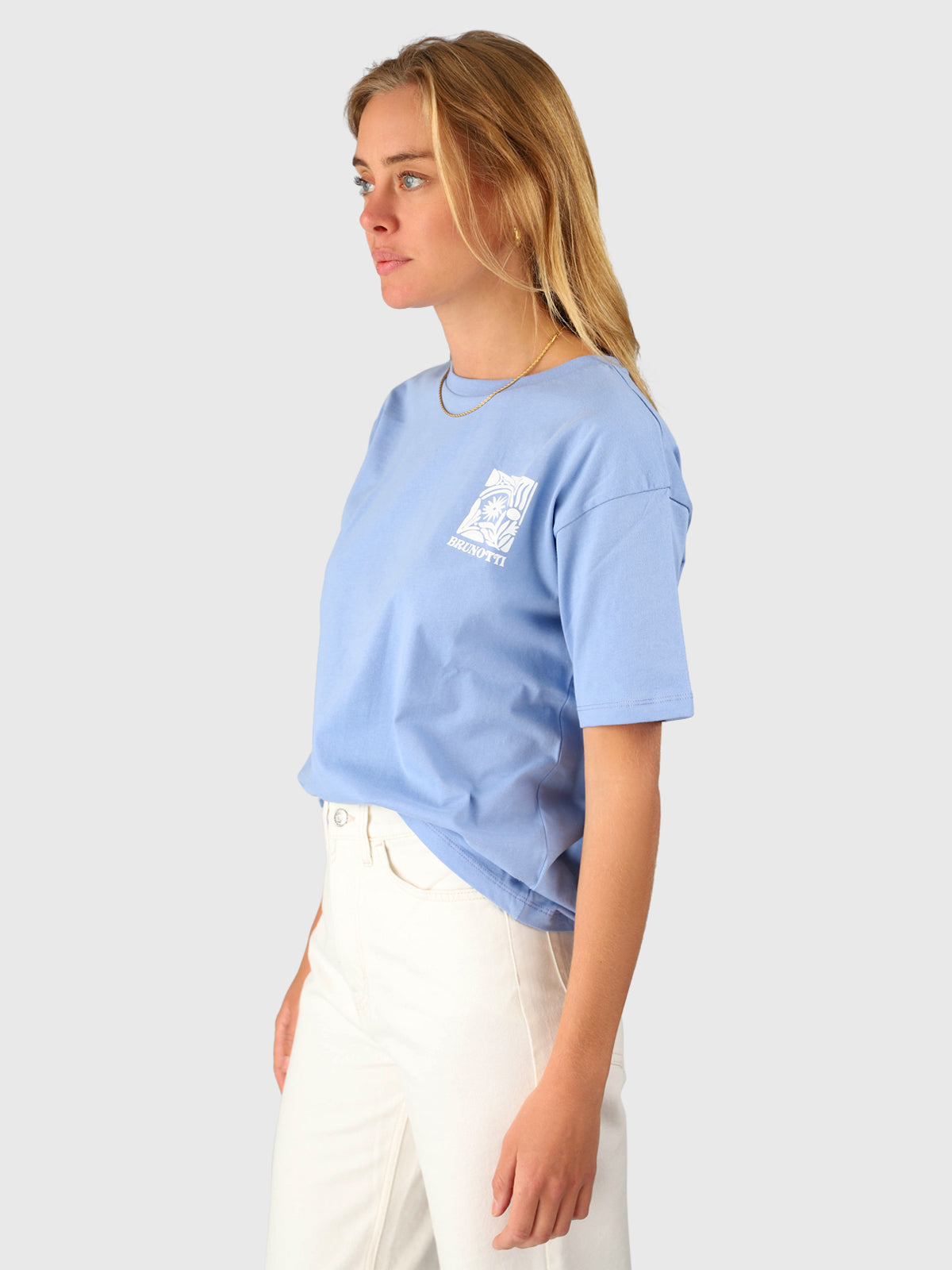Seaya-Swirl Women T-shirt | Bluebell