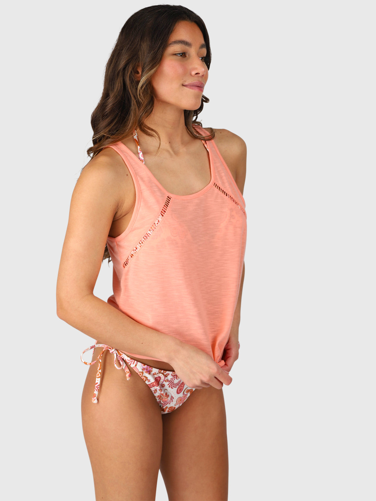 Dilja Damen Top | Peach