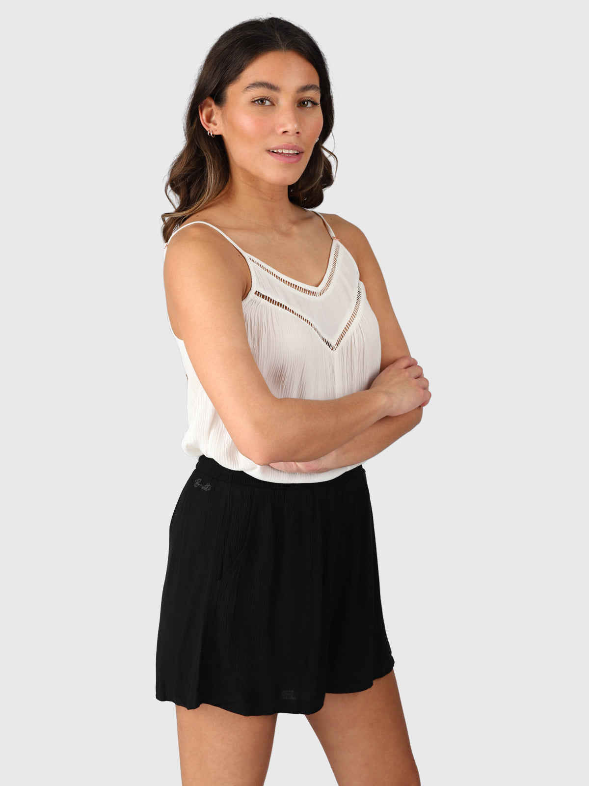 Tanye Dames Top | Cream