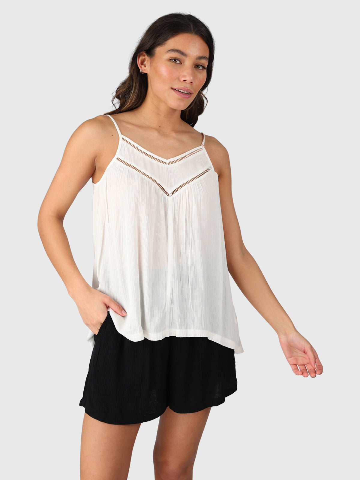 Tanye Dames Top | Cream