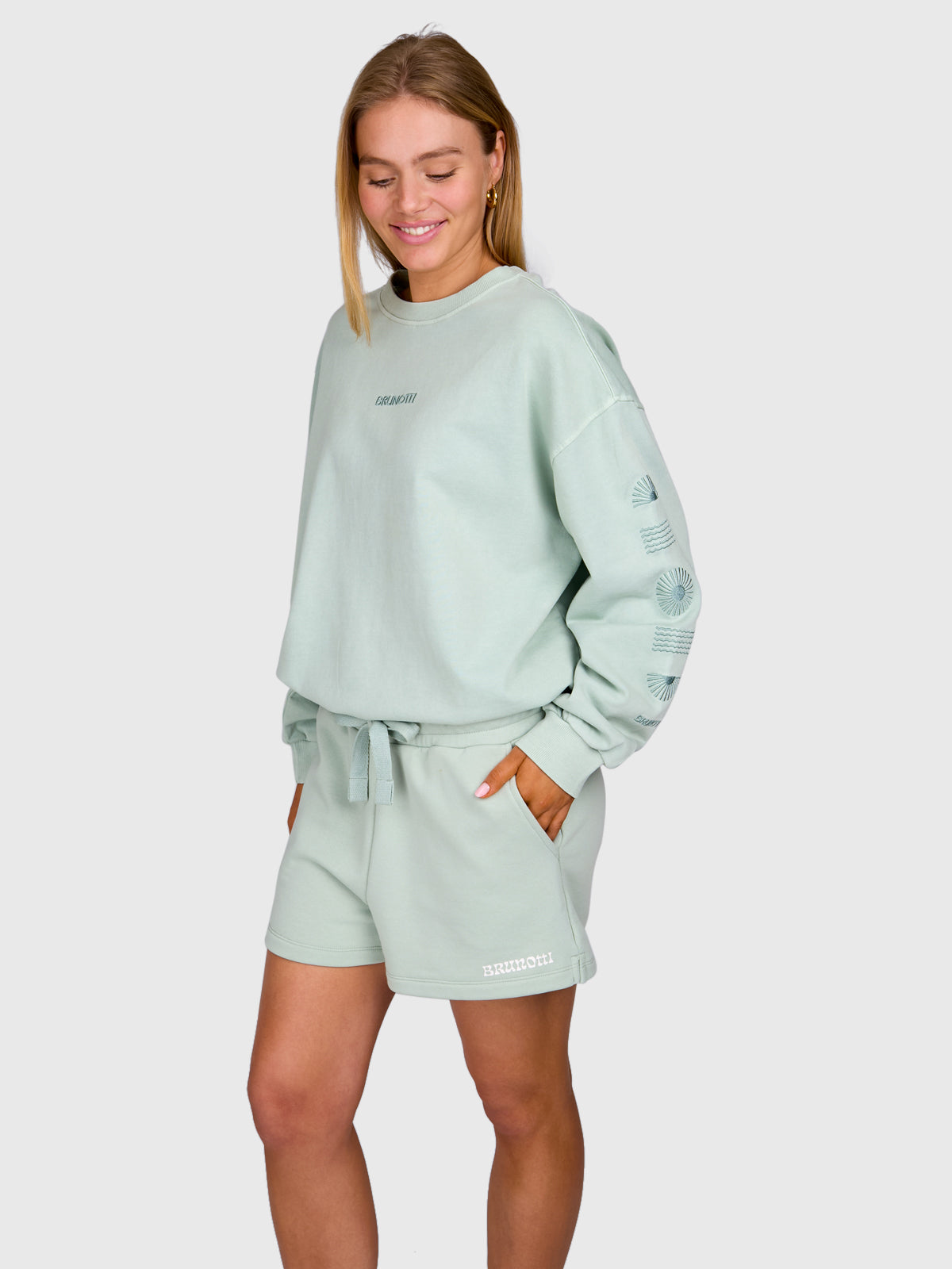 Esseries Dames Sweater | Aqua Grey