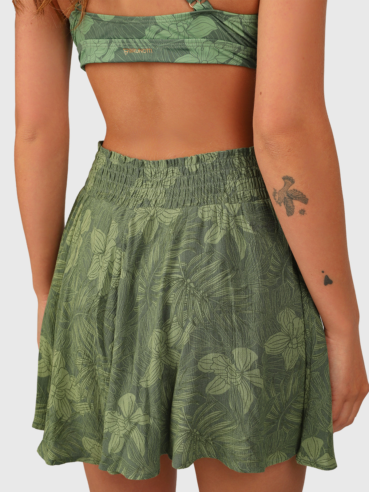 Raine-Leaf Dames Skort | Juniper