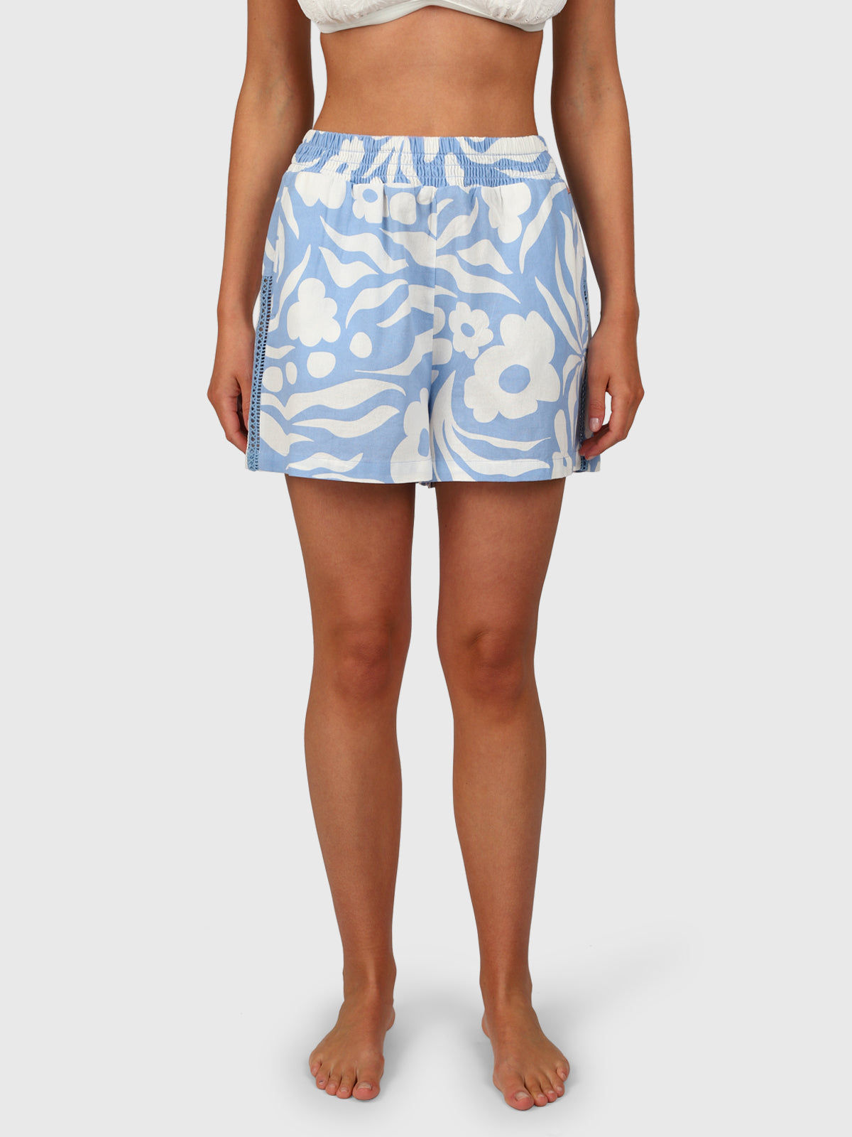 Candice-Swirl Dames Short | Bluebell