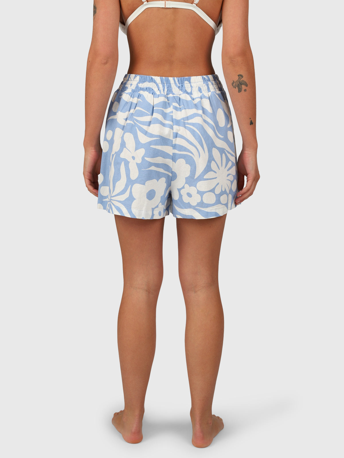 Candice-Swirl Dames Short | Bluebell