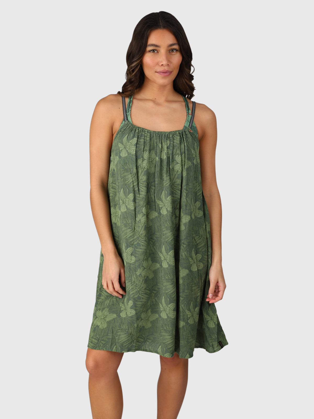 Isla-Leaf Women Dress | Juniper