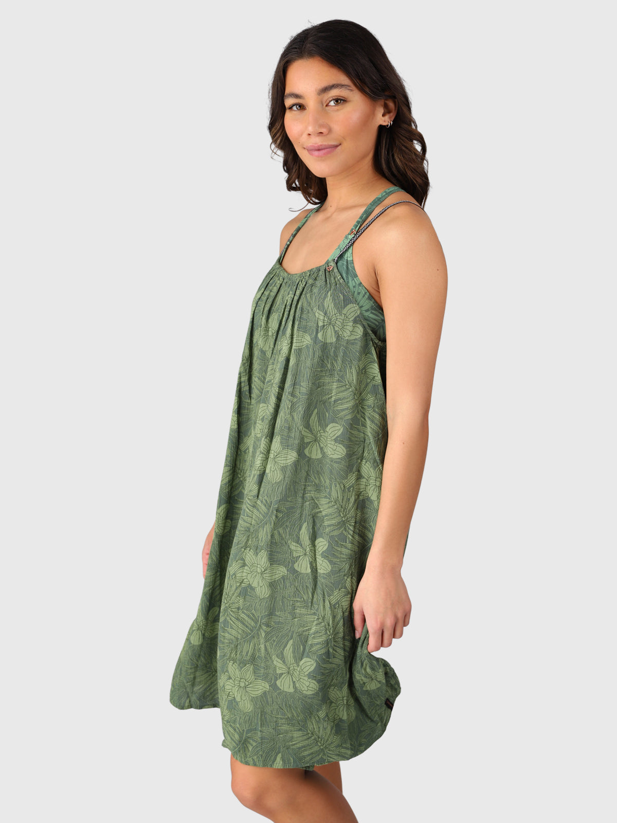 Isla-Leaf Women Dress | Juniper