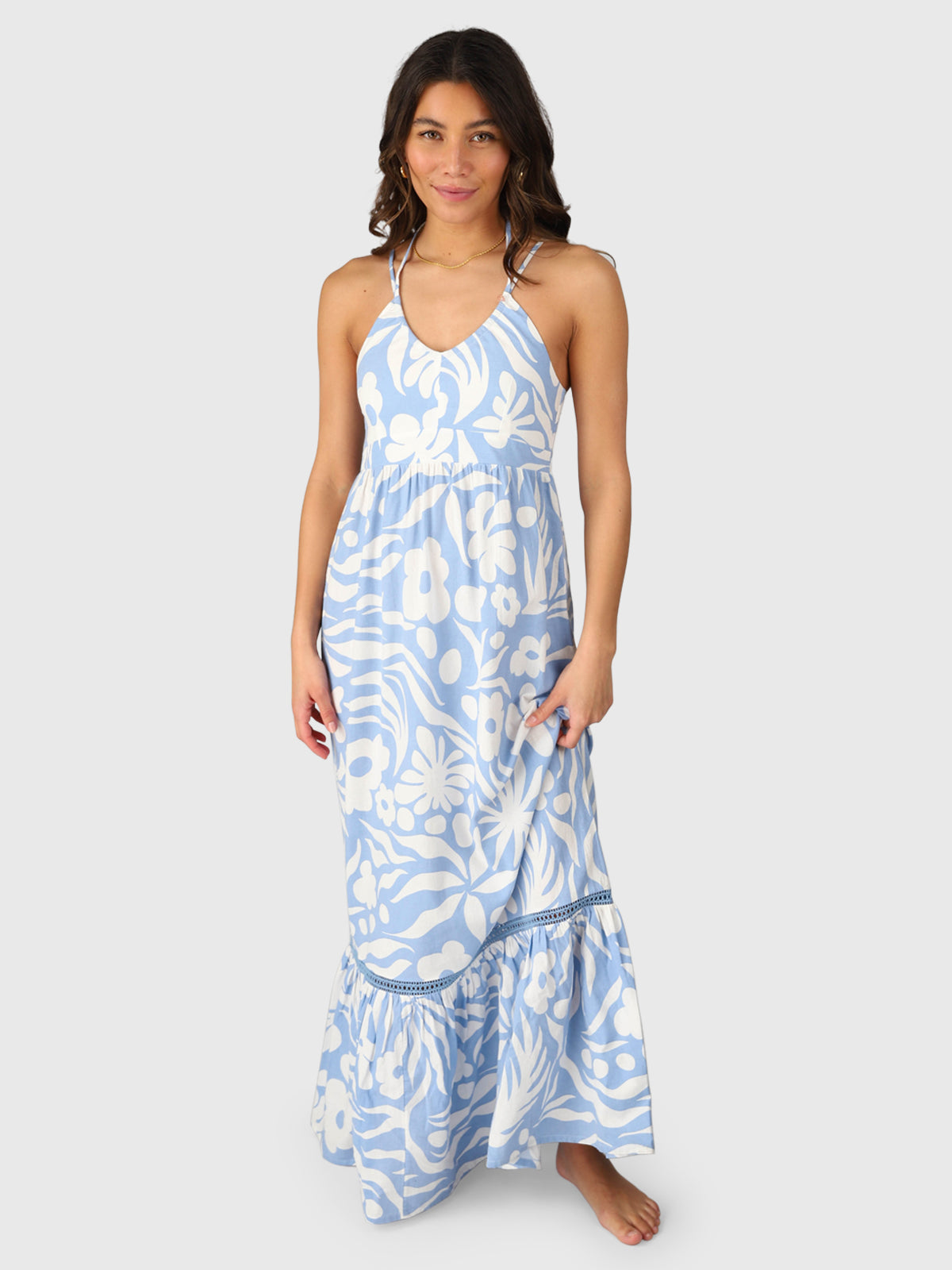 Siena-Floral Swirl Women Dress | Bluebell