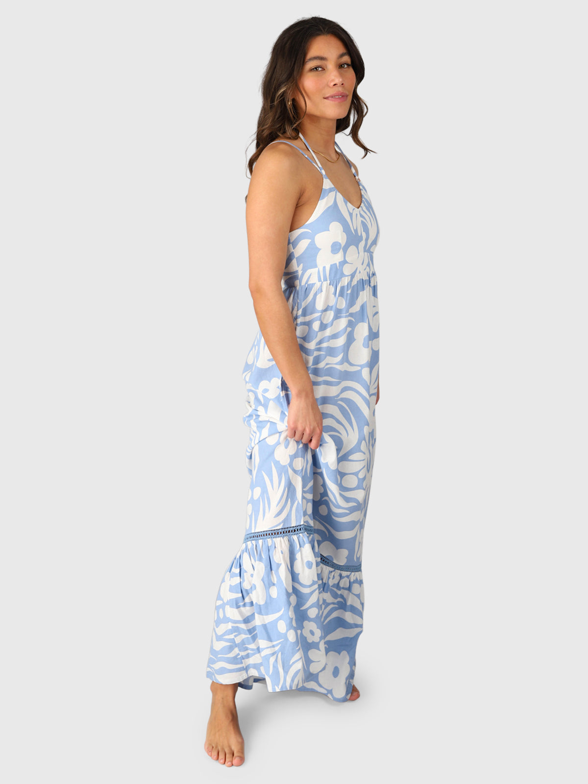 Siena-Floral Swirl Women Dress | Bluebell