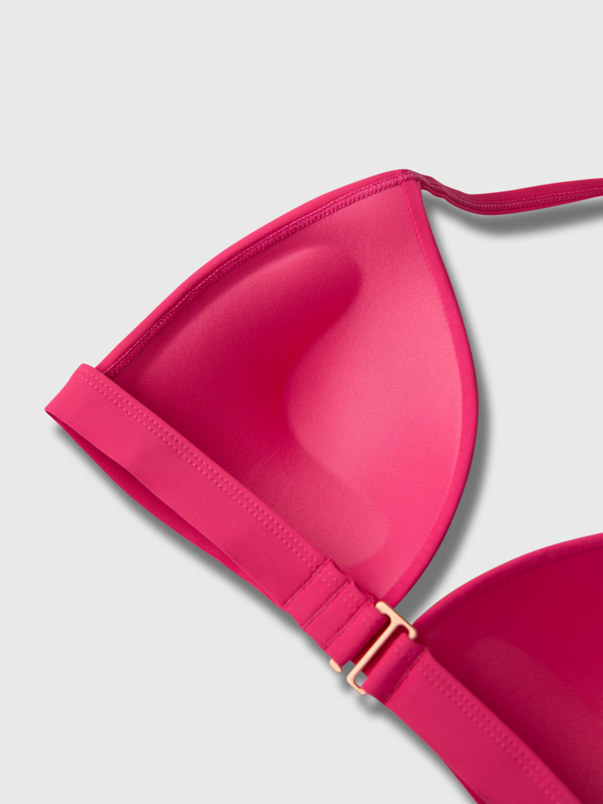 Lisselot Damen Halter Bikini Top | Shocking Pink