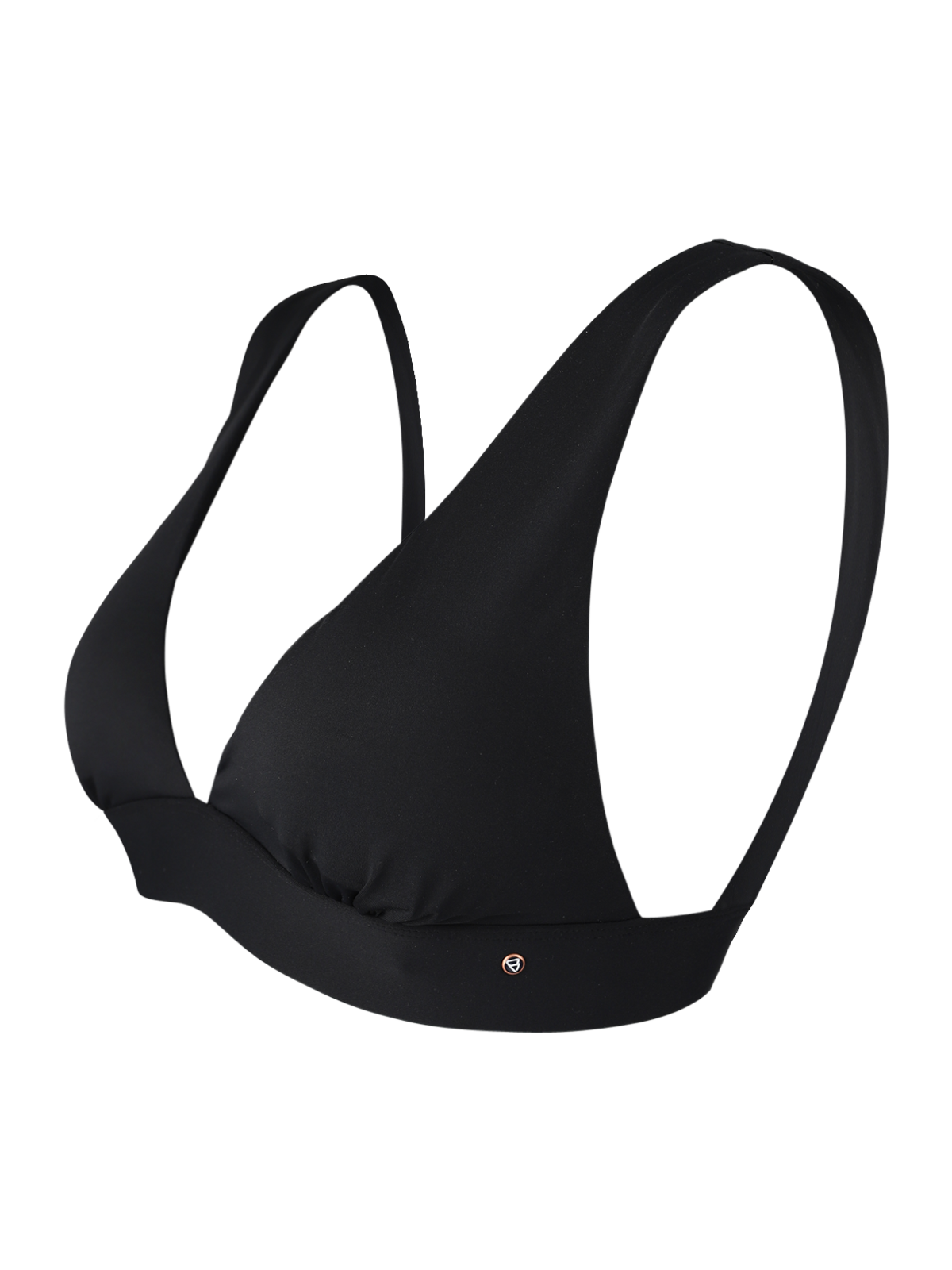 Forte Damen Bikini Top | Schwarz