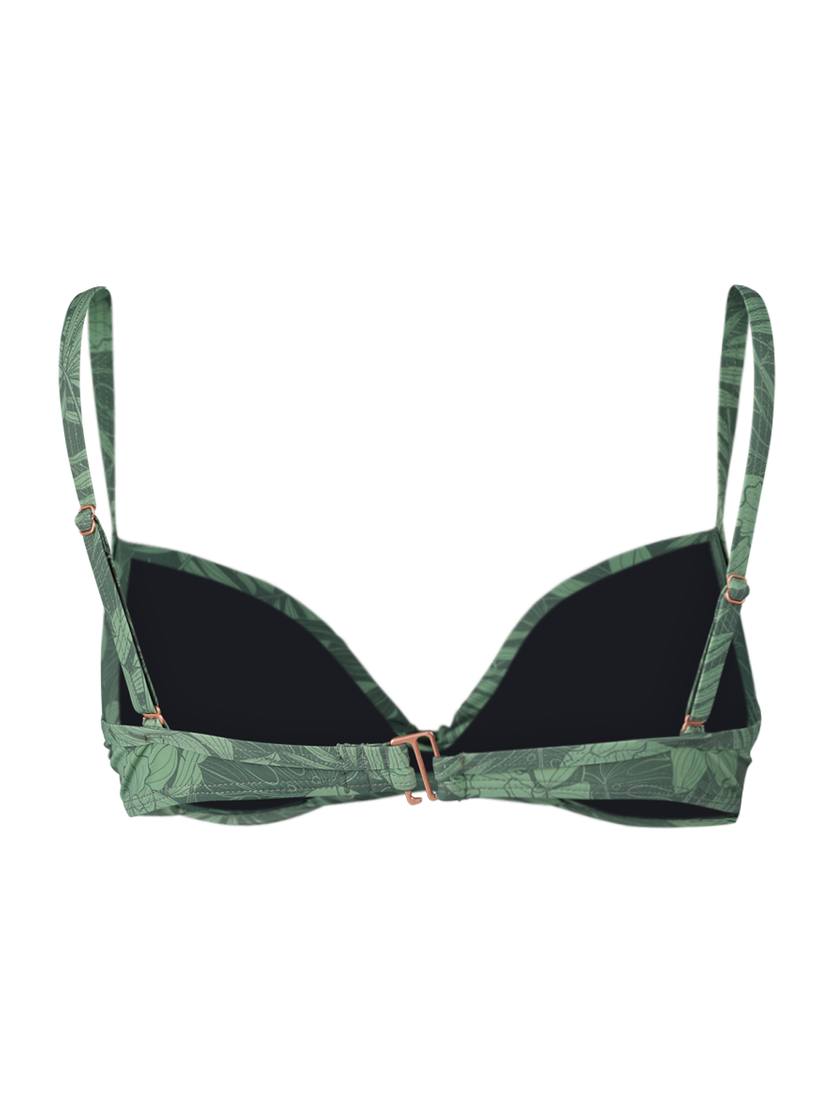 Stefana-Leaf Dames Beugel Bikini Top | Juniper