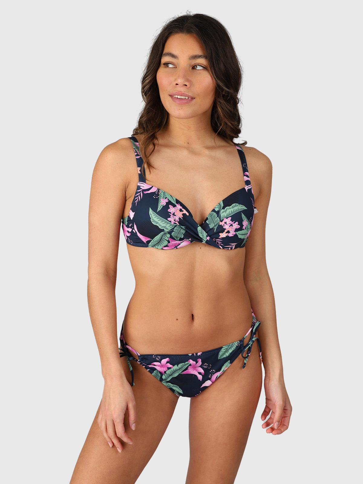 Stefana-Tropicana Women Bikini Top | Indigo Blue
