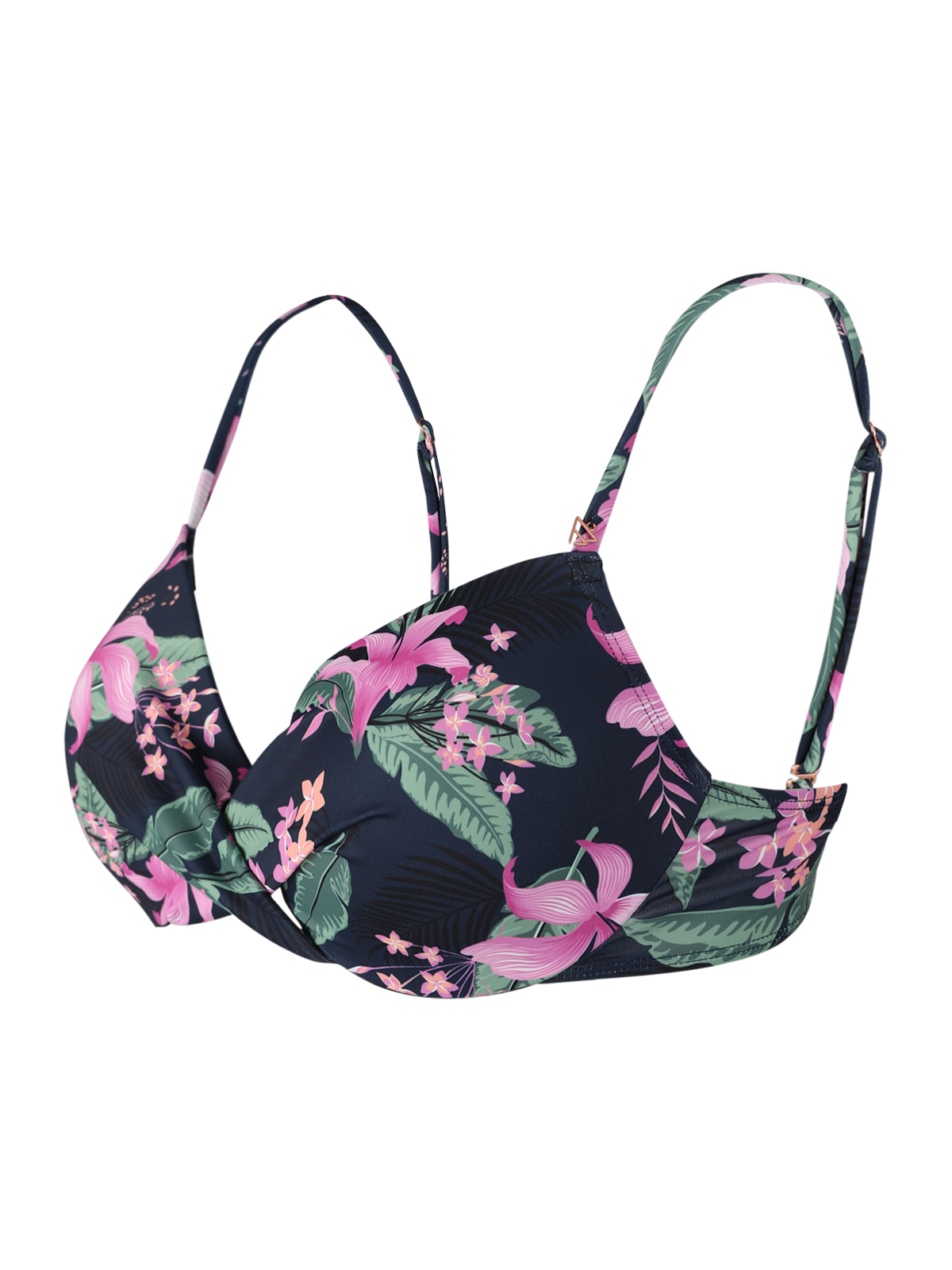 Stefana-Tropicana Women Bikini Top | Indigo Blue