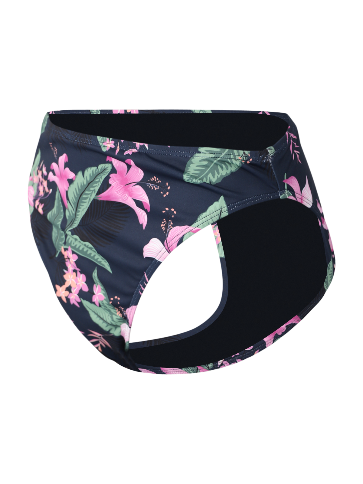 Nolina-Tropicana Women Bikini Bottom | Indigo Blue