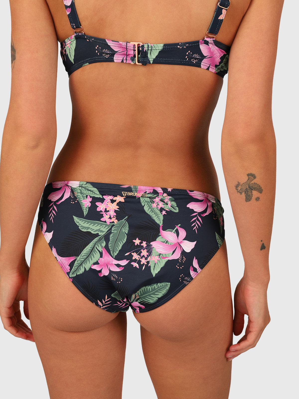 Nolestina-Tropicana Damen Bikini Hose | Indigo Blue