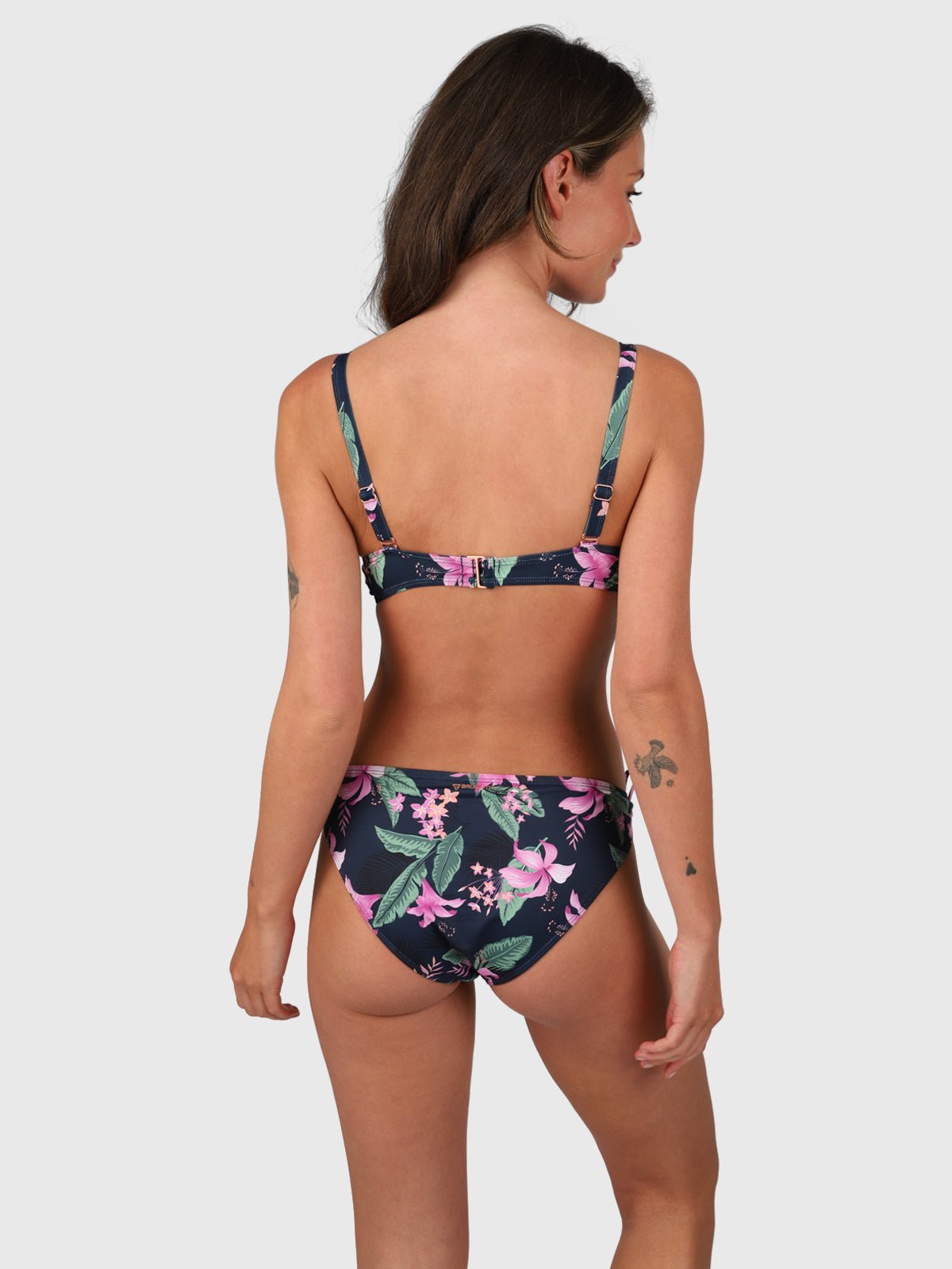 Nolestina-Tropicana Damen Bikini Hose | Indigo Blue