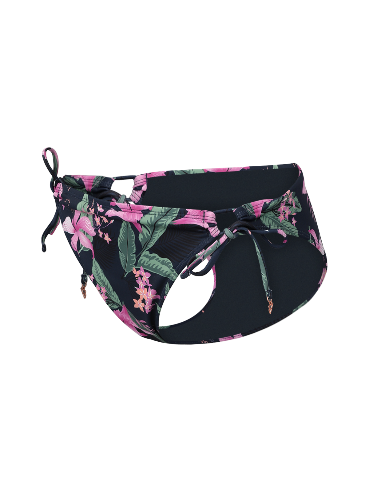 Nolestina-Tropicana Damen Bikini Hose | Indigo Blue