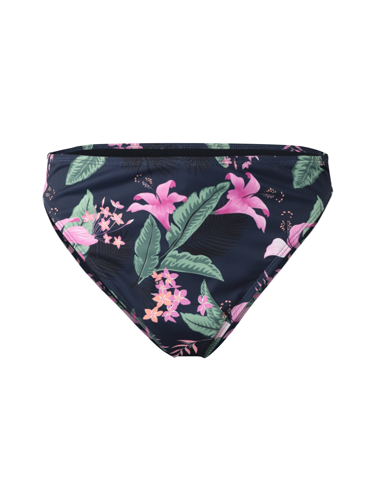 Flores-Tropicana Women Bikini Bottom | Indigo Blue