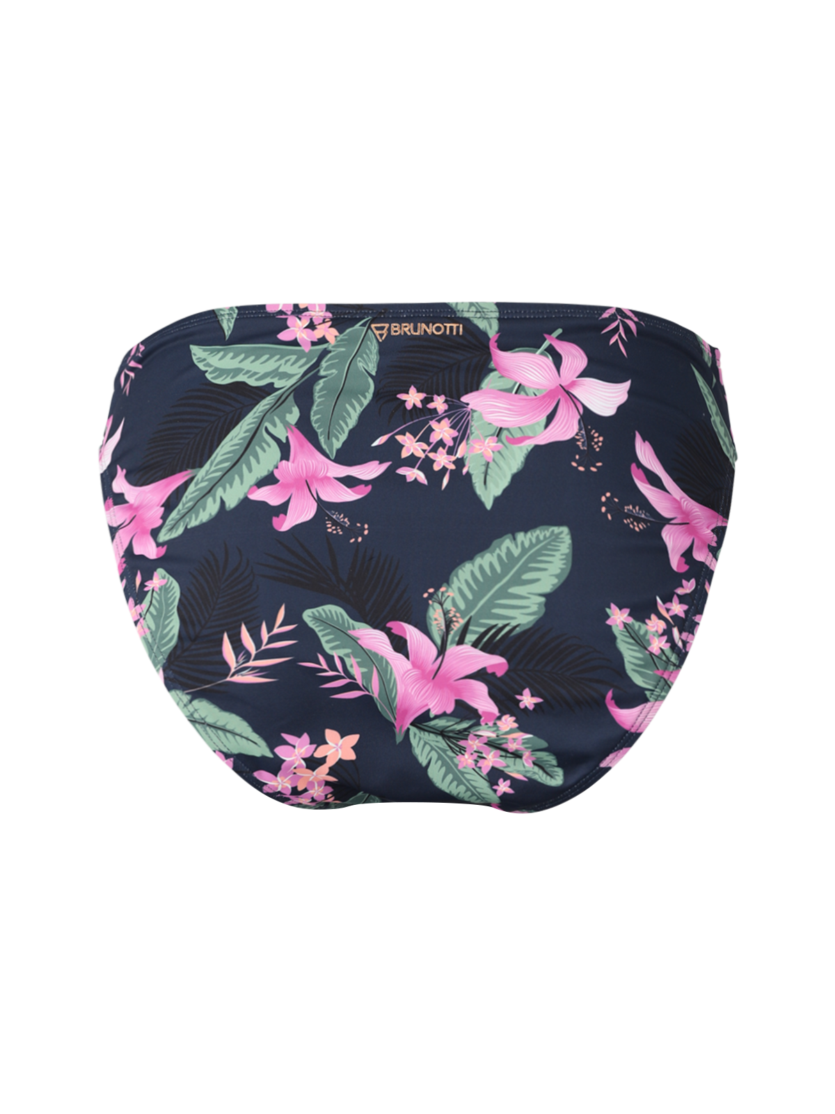 Flores-Tropicana Women Bikini Bottom | Indigo Blue