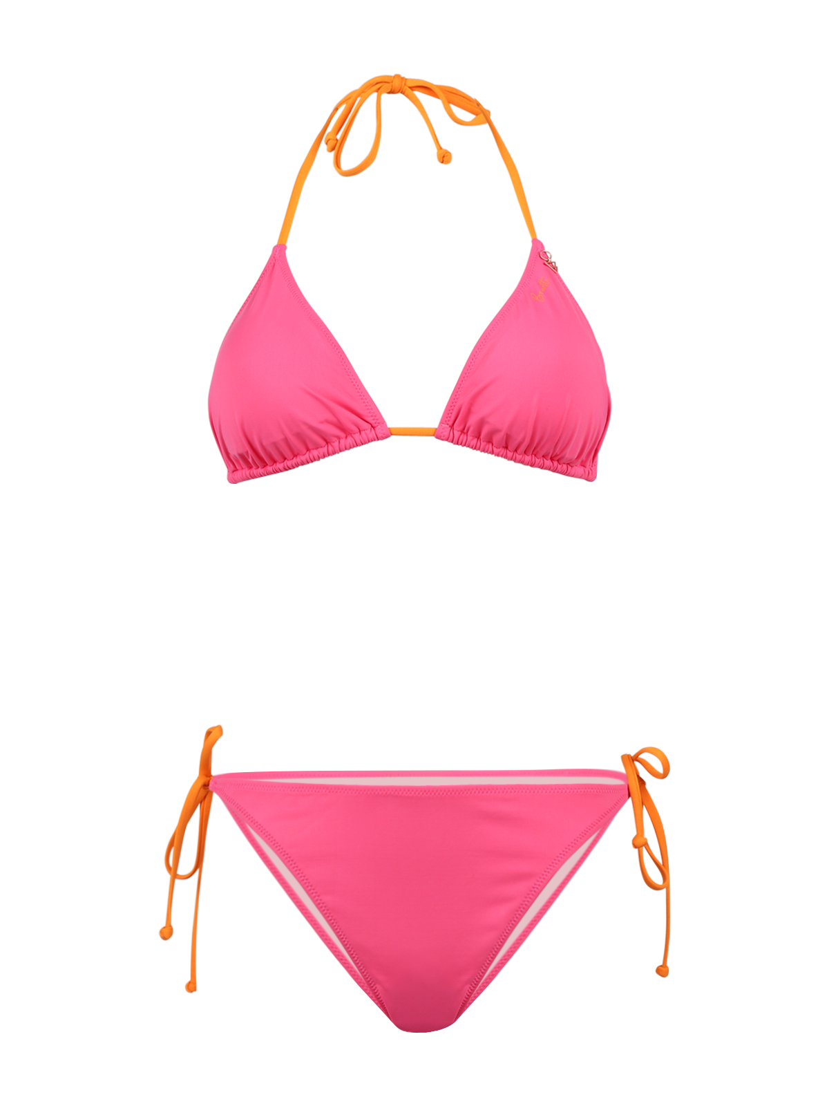 Lolly Dames Triangel Bikini | Shocking Pink