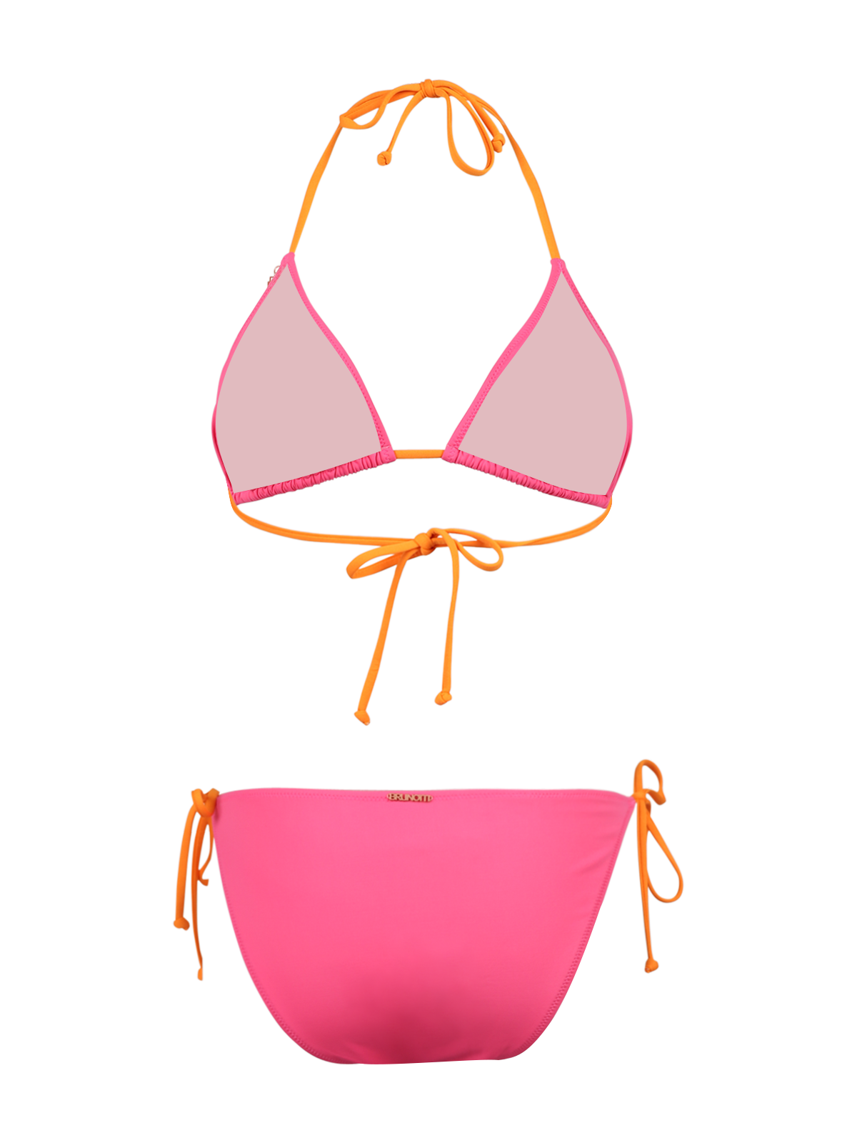 Lolly Dames Triangel Bikini | Shocking Pink