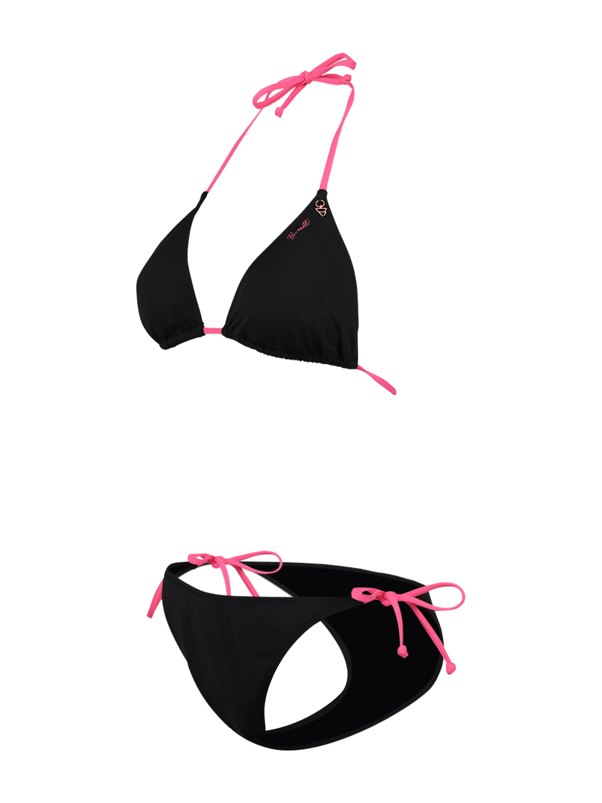 Lolly Dames Triangel Bikini Set | Black
