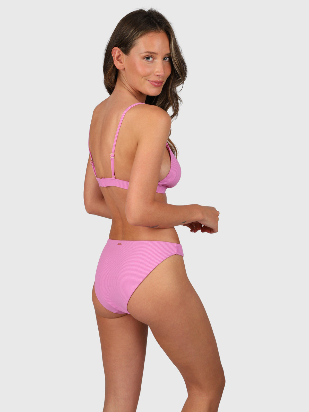 Alison-Rib Women Bikini | Violet
