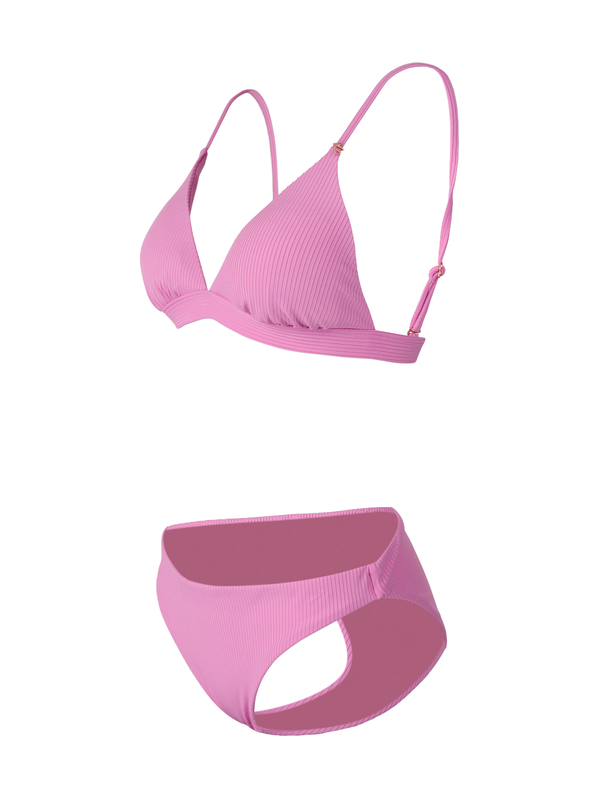 Alison-Rib Women Bikini | Violet