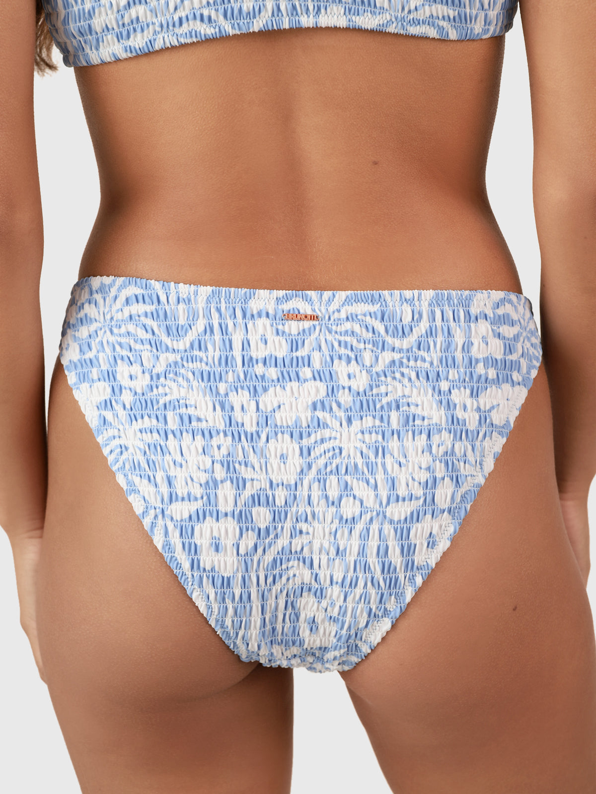 Cruzin-Swirl Dames Bralette Bikini | Bluebell