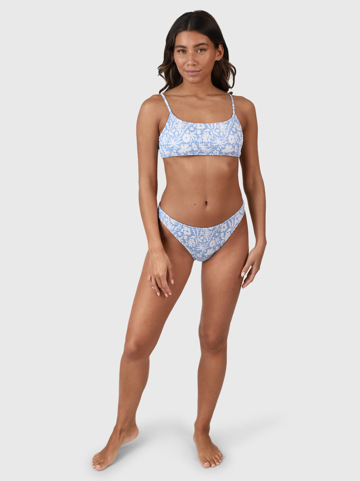 Cruzin-Swirl Dames Bralette Bikini | Bluebell