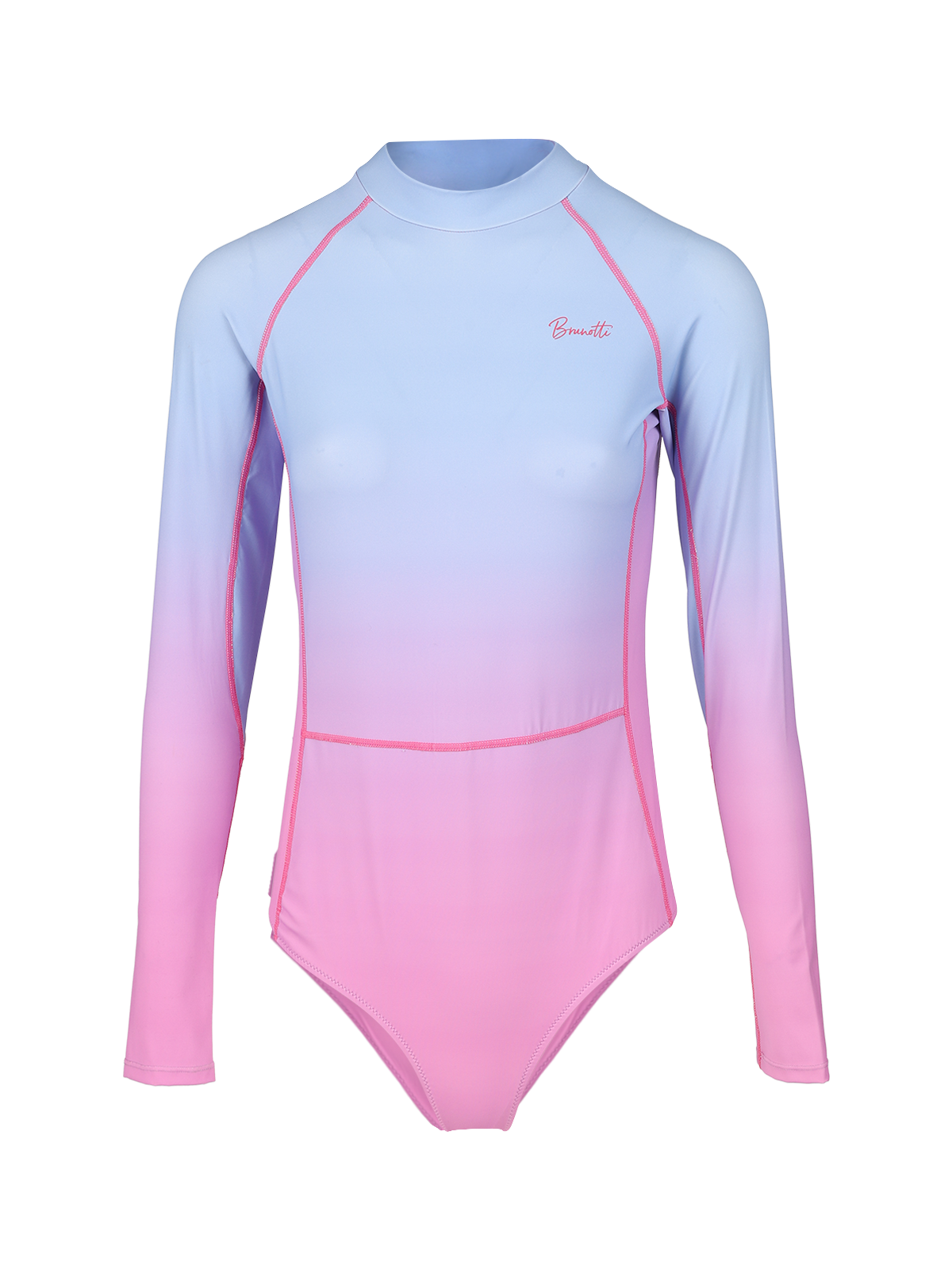 Shaka-Gradient Women Swimsuit | Bluebell