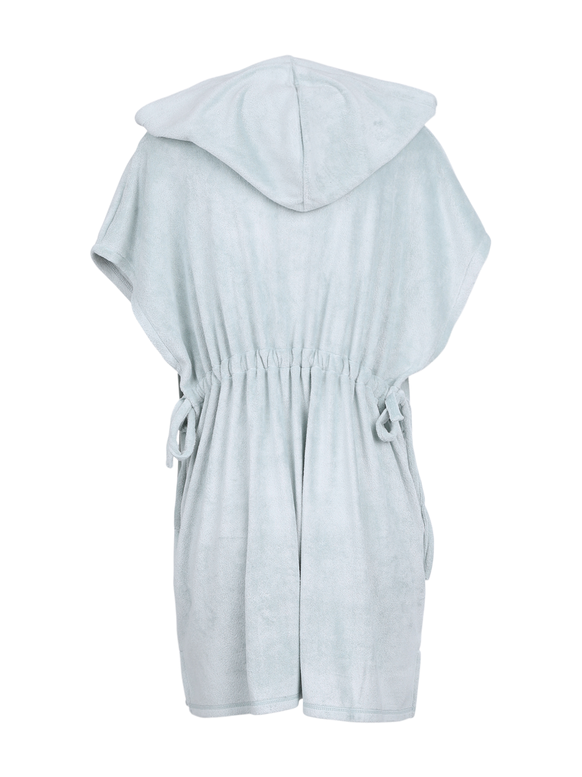 Paige Women Poncho | Aqua Grey