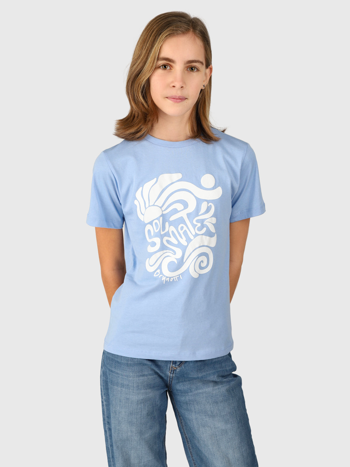 Freya Girls T-shirt | Bluebell