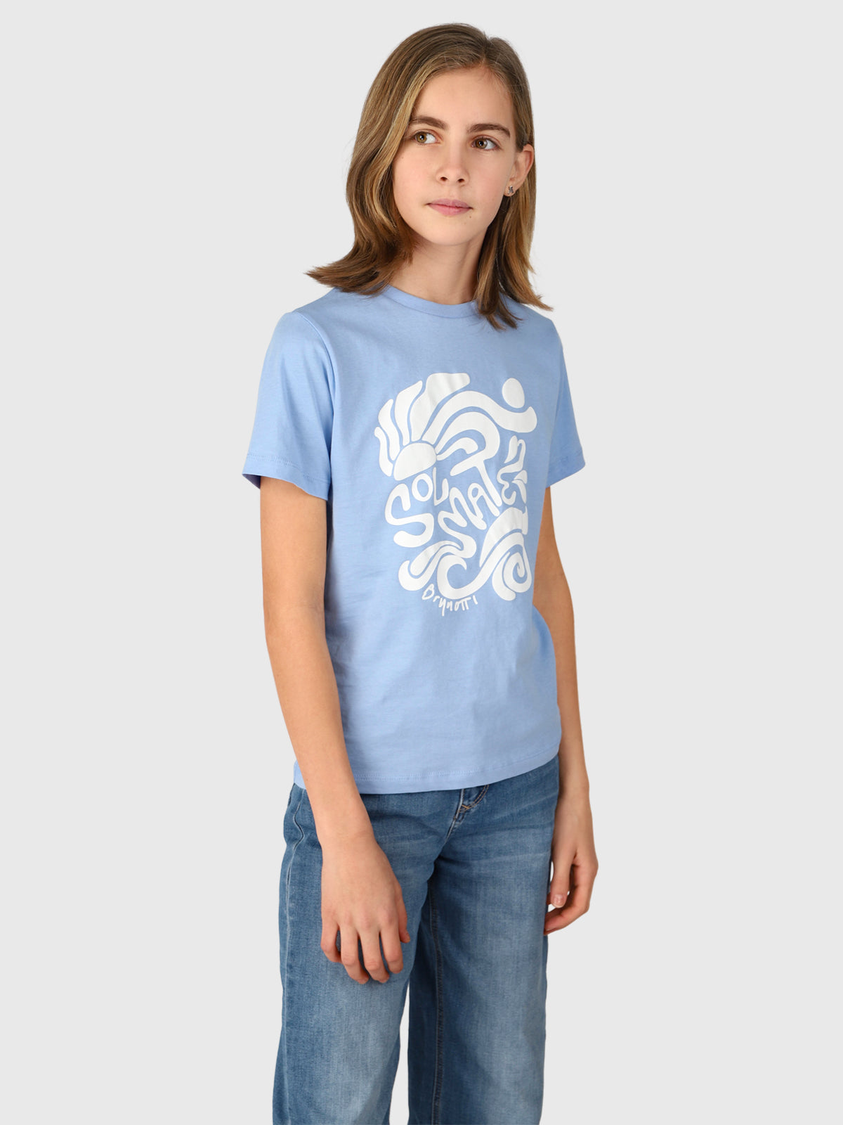 Freya Girls T-shirt | Bluebell
