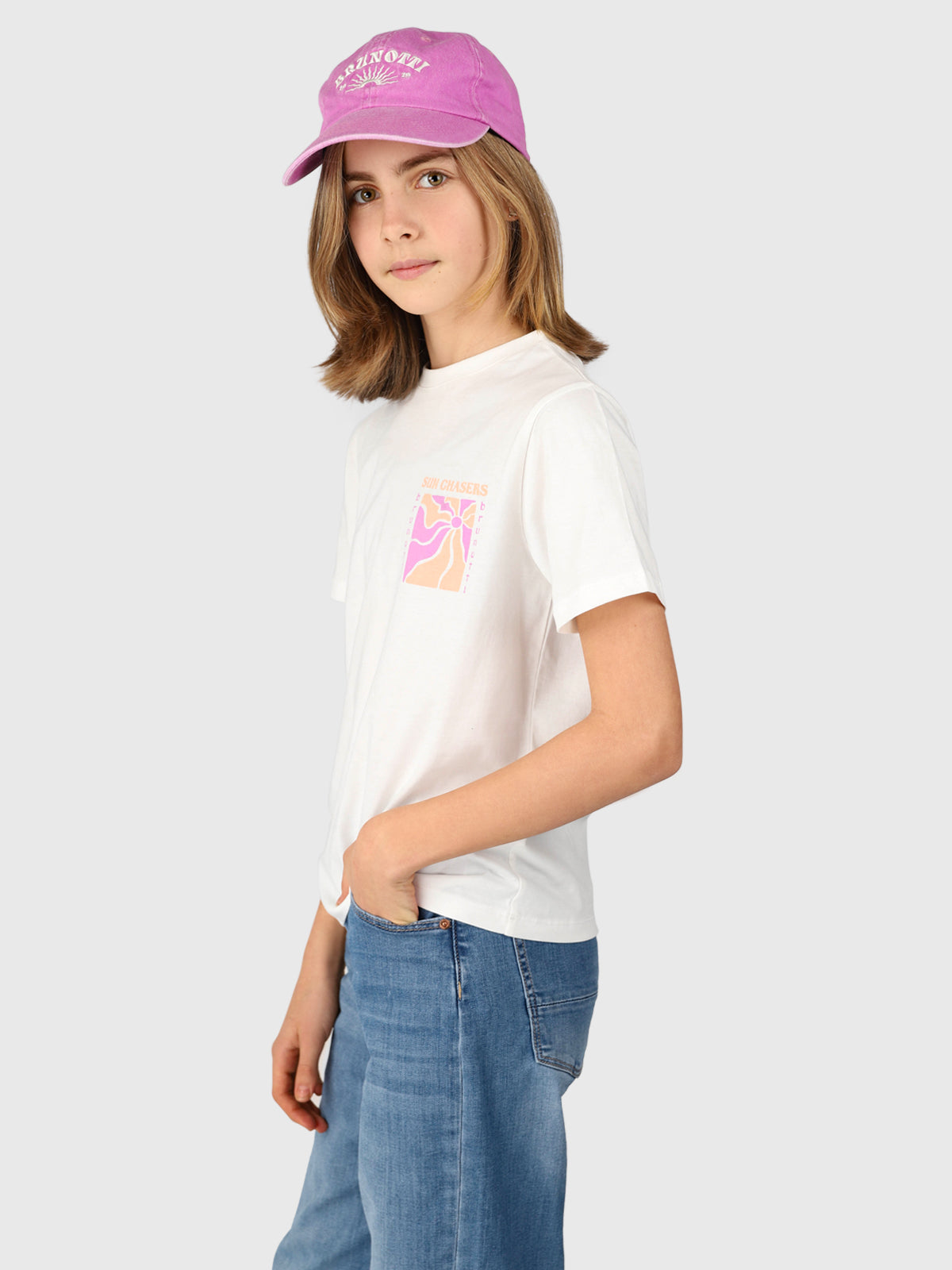 Braey Girls T-shirt | Snow